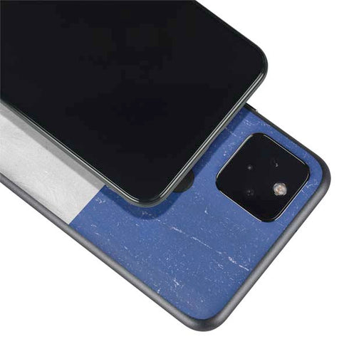 French Flag Distressed Google Pixel 5a Skin